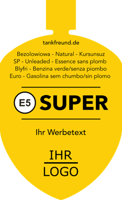 Tankfreund E5 Super, Vorlage „Ihr Logo“
